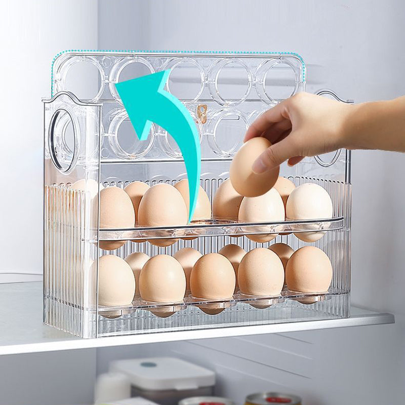Dispensador de Huevos Acrilico - 30 Huevos