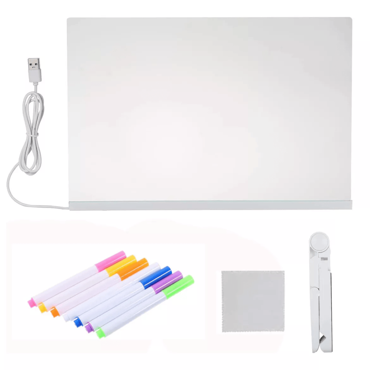 Pizarra Acrílica LED + 7 Colores