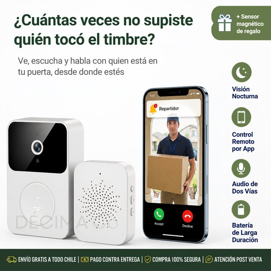 Timbre con Cámara WiFi