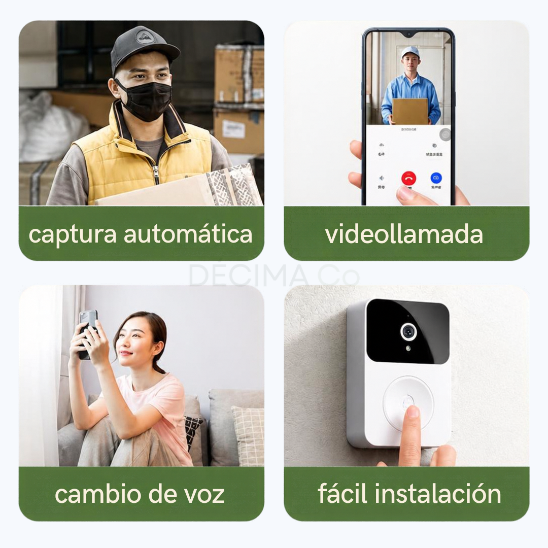Timbre con Cámara WiFi